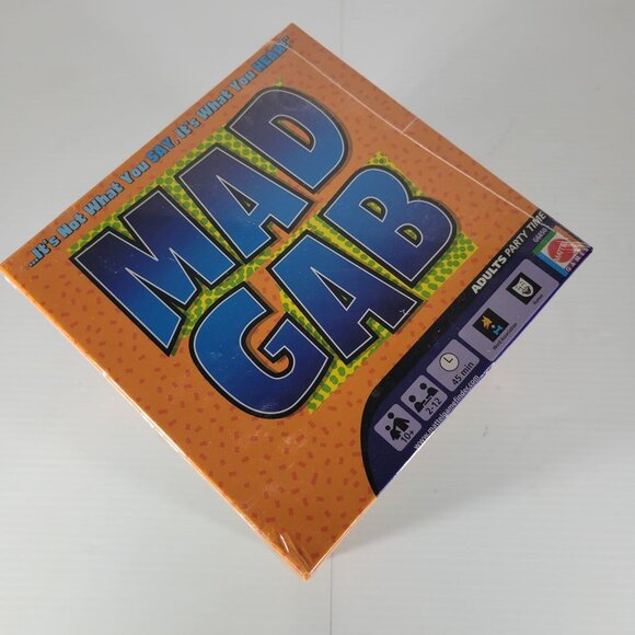 New Mattel MAD GAB Party Card Game for 2-12 Players Adults Ages 10+ Sealed - Picture 5 of 5